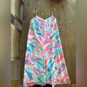 Lilly Pulitzer Clara Silk Trapeze Dress, NWOT